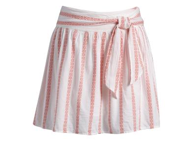 Tie-Belt Embroidered Skirt from Old Navy