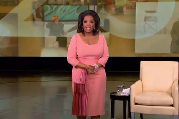 Oprah Winfrey's final show dress: who designed it?