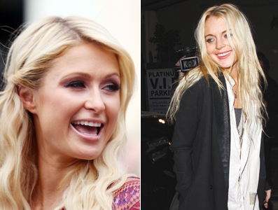 Paris Hilton Lindsay Lohan