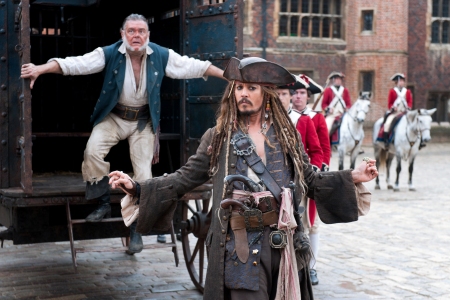 Johnny Depp as Captain Jack Sparrow has a little English surprise