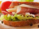 Gluten-Free Prosciutto and Provolone Sandwich with Pesto