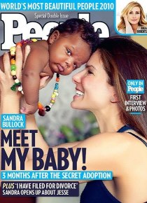 Sandra and her baby
