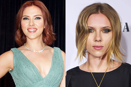 Scarlett Johannson red hair