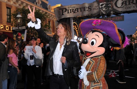 Steven Tyler at Johnny Depp's Pirates of the Caribbean: On Stranger Tides premiere