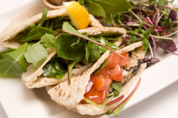 Stuffed pita pocket
