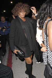 Whitney Houston back in rehab