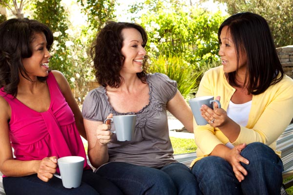 Group Of Women Talking 10