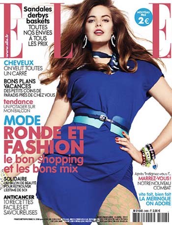 Robyn Lawley in French ELLE