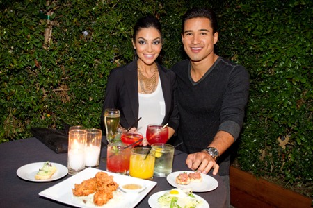 Mario Lopez and Courtney Mazza at Lexington Social House