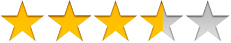 3 and a half stars