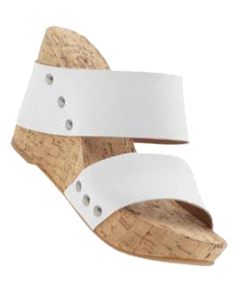 cute white wedges for spring and summer