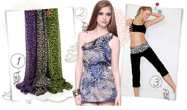 long flowing dresses and animal prints are on trend for summertime