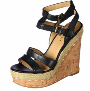 Black wedges from Nine West