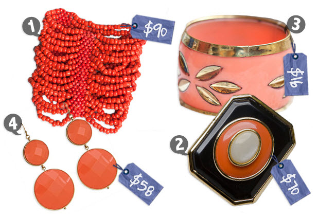 coral accessories for bold summer fashion