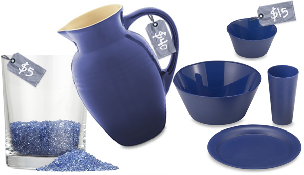 4th of July - Blue decor