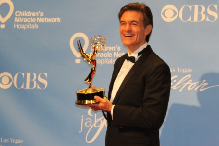 Dr. Oz wins his first Emmy!