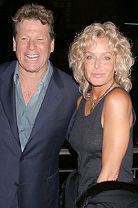 Ryan O'neal and Farrah Fawcett