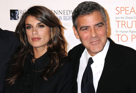 George Clooney and girlfriend