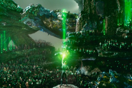 Green Lantern is visually arresting