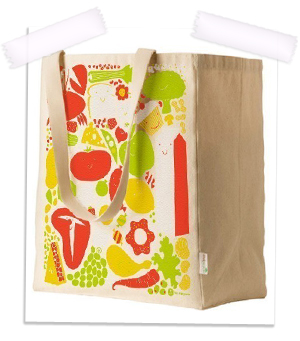 Happy Groceries Reusable Tote