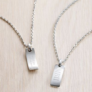 Hidden message dog tag