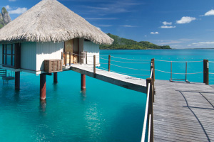 romantic honeymoon vacation spot, Bora, Bora