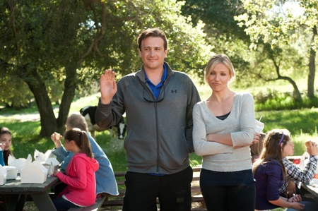 Jason Segel and Cameron Diaz in Bad Teacher