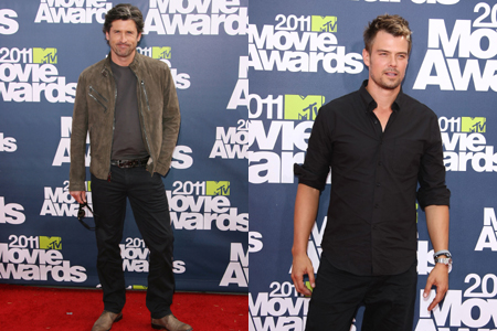 Patrick Dempsey and Josh Duhamel at MTV movie awards