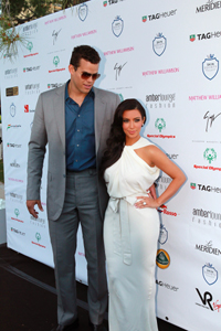 Kim Kardashian and kris Humphries