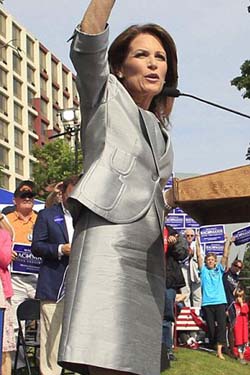 Michele Bachmann: stealing Sarah Palin's style?