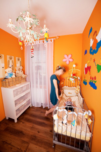 Orange nursery