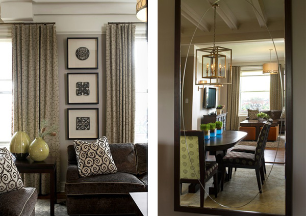 Robin Baron - Living room with patterns