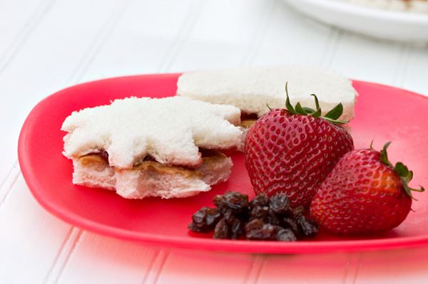 Sandwiches in fun shapes