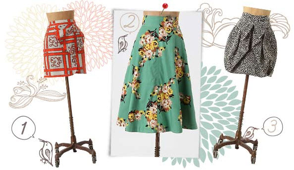bright skirts to pair with simple shirts for subtle style that still pops
