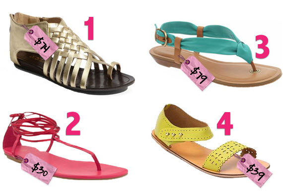 cute sandals for summer footwear