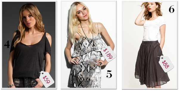Summer styles to beat the heat