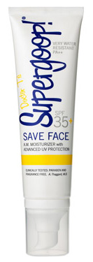 Supergoop! SPF 35 Save Face.
