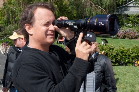 Tom Hanks directing Larry Crowne