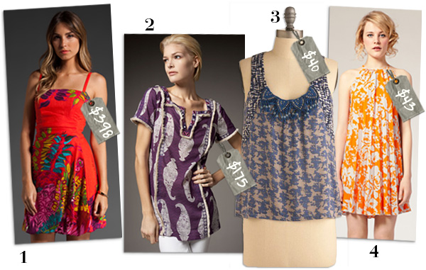 Tropical inspired fashion