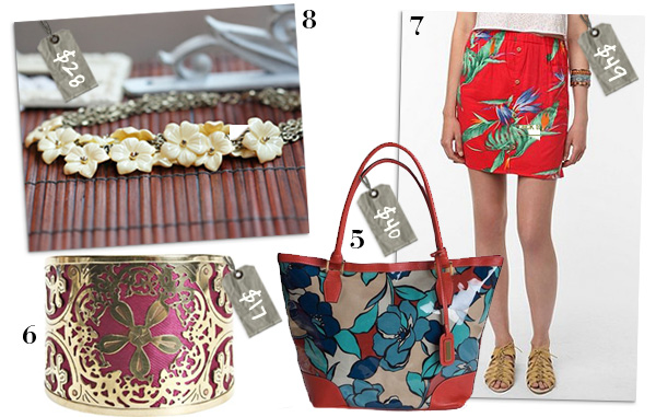 Tropical inspired fashion