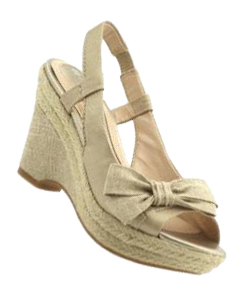 khaki wedges shoe trend for summer