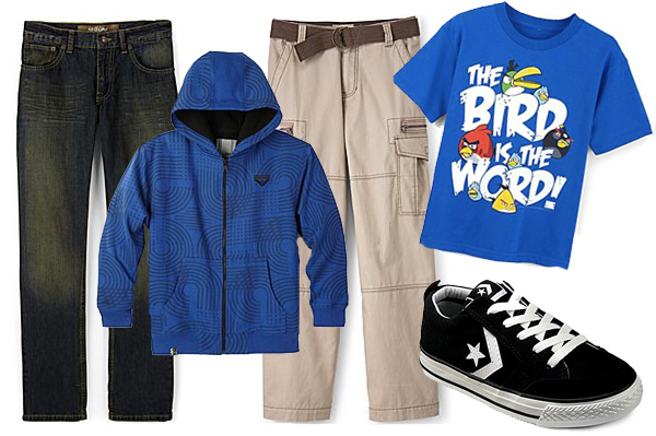 Back to school fashion for boys