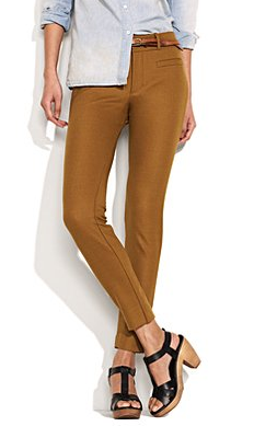 Harry Potter Style: Madwell Slim Fit Bronze Pants