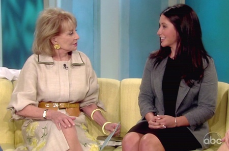 Barbara Walters and Bristol Palin