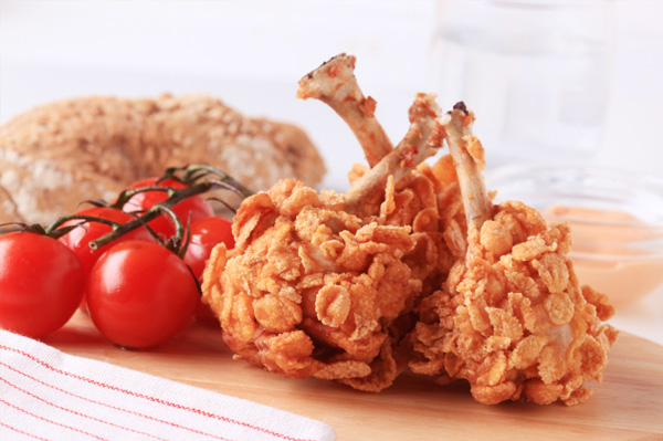 Corn flake chicken