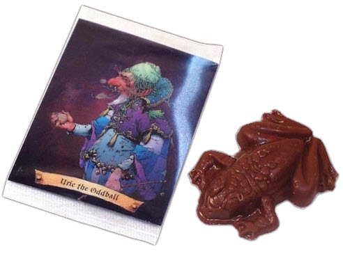 chocolate frogs candy inspired by harry potter films