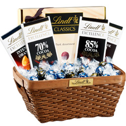 Dark Chocolate Lovers Gift Basket