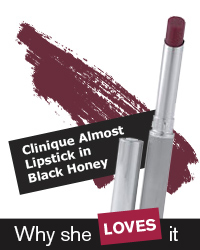 Clinique Almost Lipstick in Black Honey