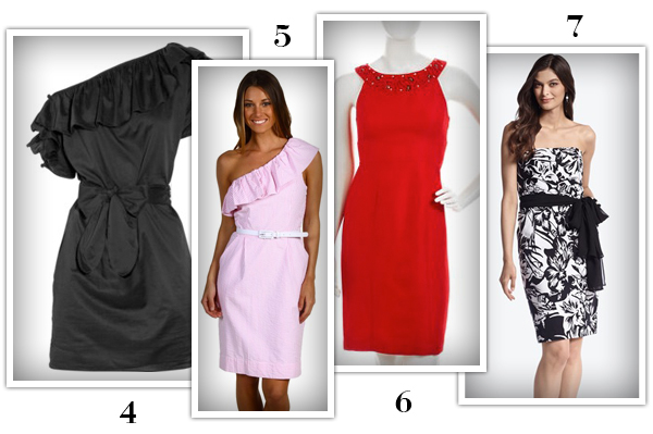 Cotton cocktail dresses