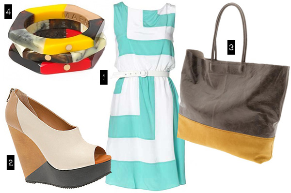 Colorblock fashion